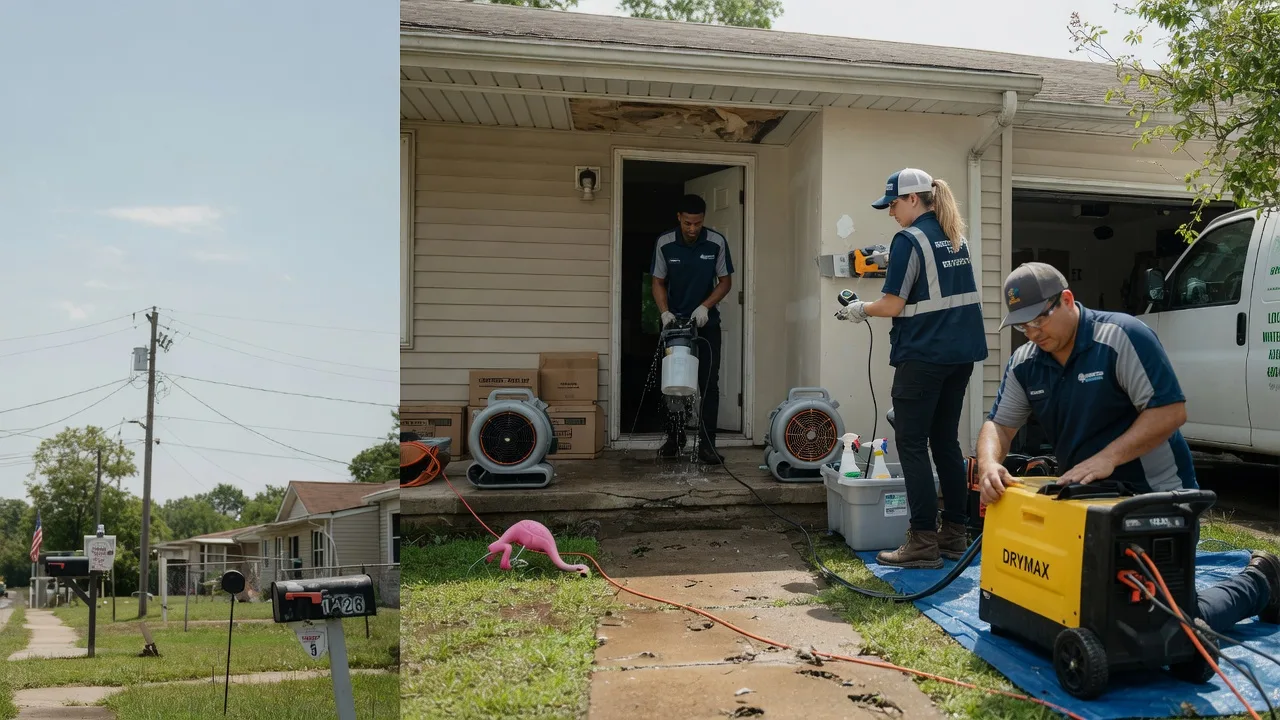 Storm Damage Water Removal in Port Sulphur, LA near me